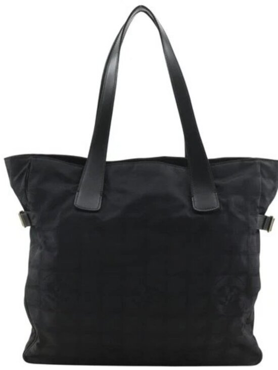 CHANEL New Travel Line Tote GM Tote Bag A15825 black Nylon canvas Women main image 3